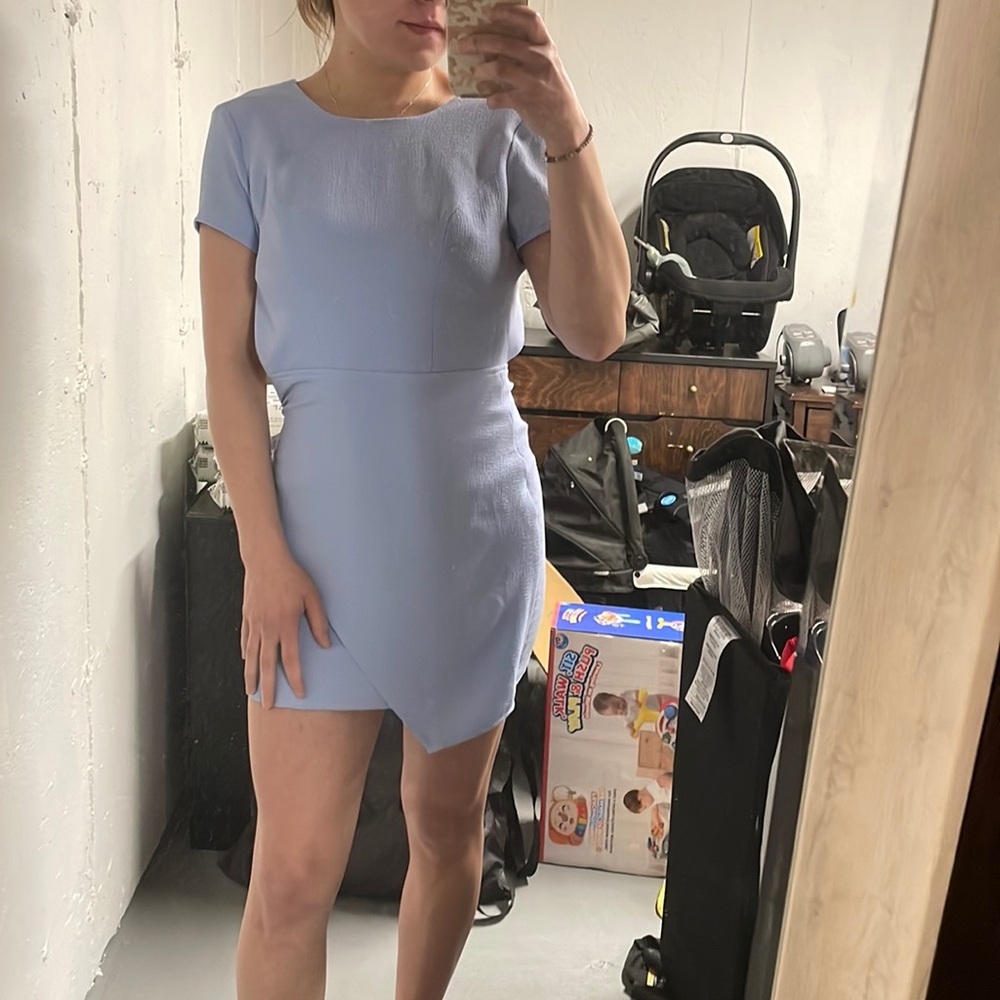 By the way periwinkle dress
